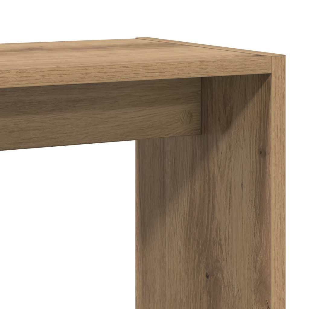Beistelltisch Artisan-Eiche 50x26x50 cm Holzwerkstoff
