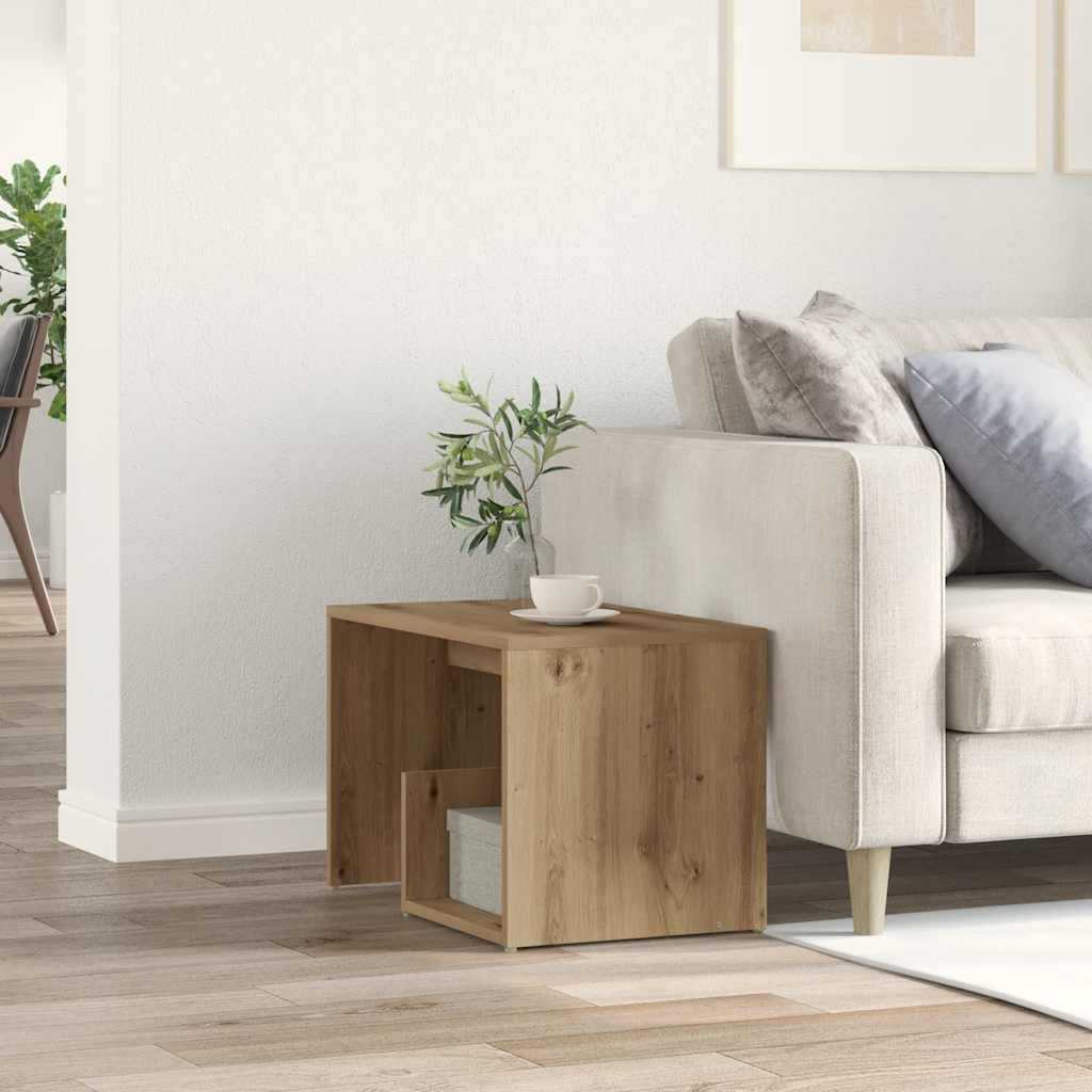 Beistelltisch Artisan-Eiche 59x36x38 cm Holzwerkstoff