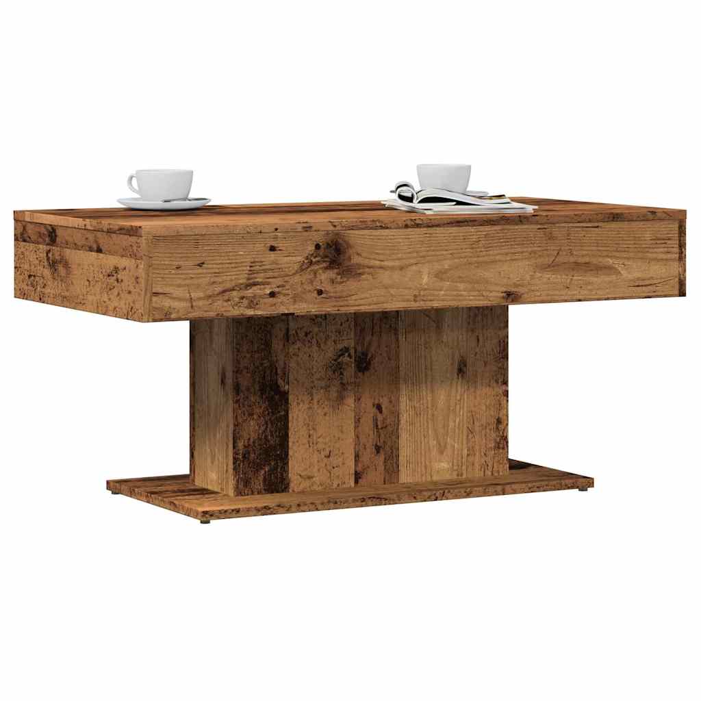 Couchtisch Altholz-Optik 96 x 50 x 45 cm Holzwerkstoff