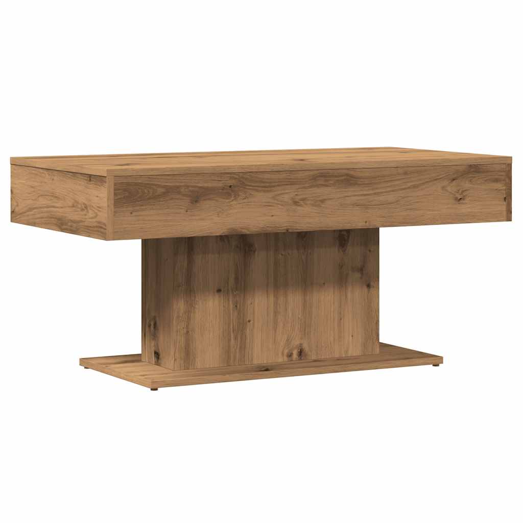 Couchtisch Artisan-Eiche 96x50x45 cm Holzwerkstoff
