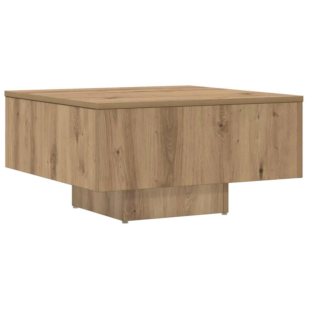 Couchtisch Artisan-Eiche 60x60x31,5 cm Holzwerkstoff
