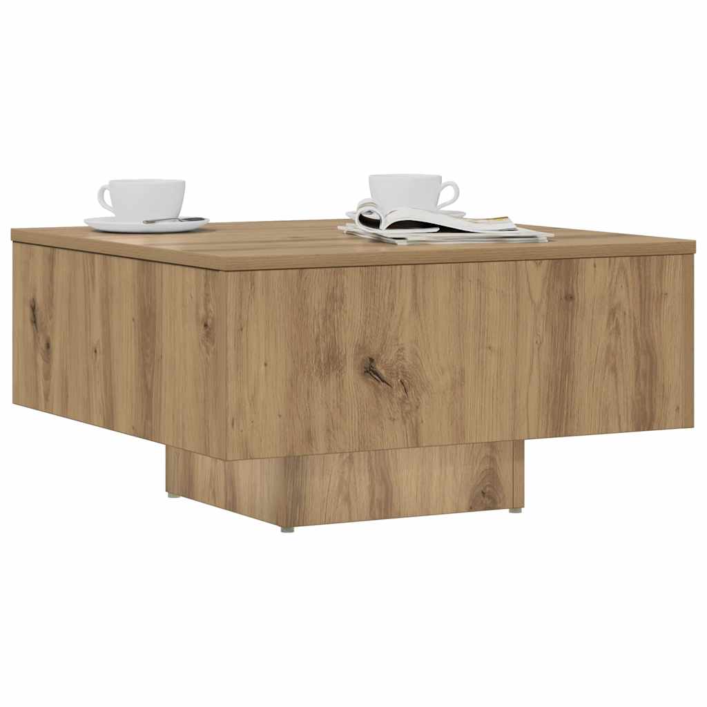 Couchtisch Artisan-Eiche 60x60x31,5 cm Holzwerkstoff