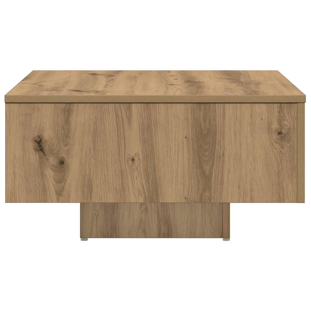 Couchtisch Artisan-Eiche 60x60x31,5 cm Holzwerkstoff