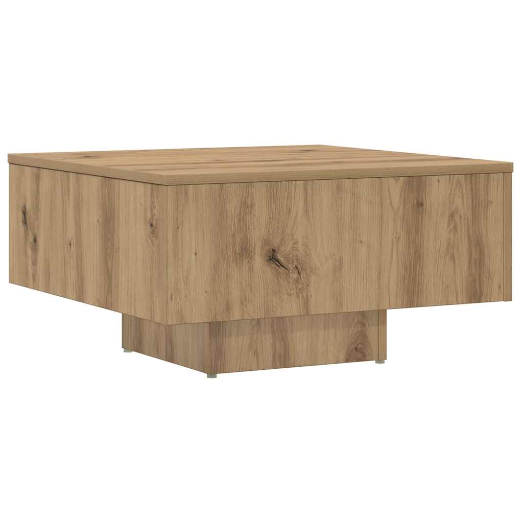 Couchtisch Artisan-Eiche 60x60x31,5 cm Holzwerkstoff