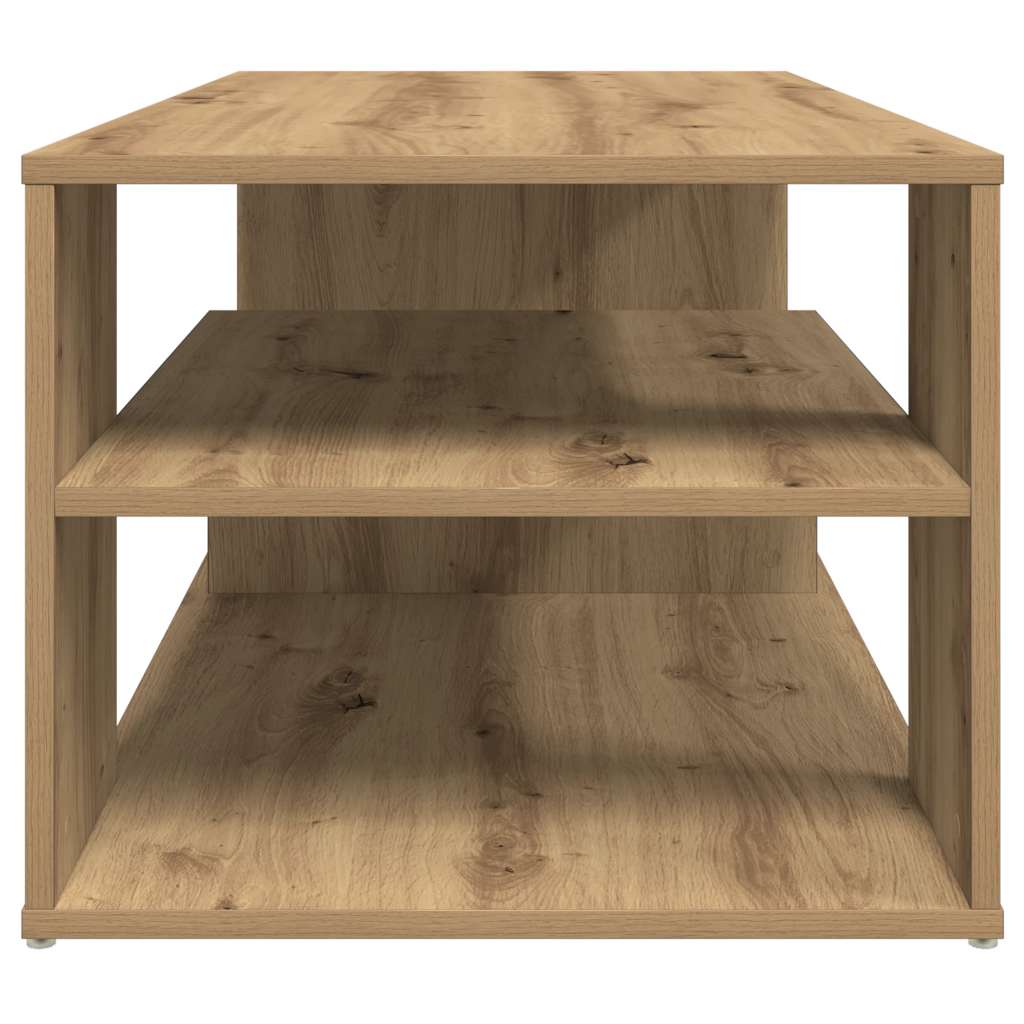 Couchtisch Artisan-Eiche 100x50x40 cm Holzwerkstoff