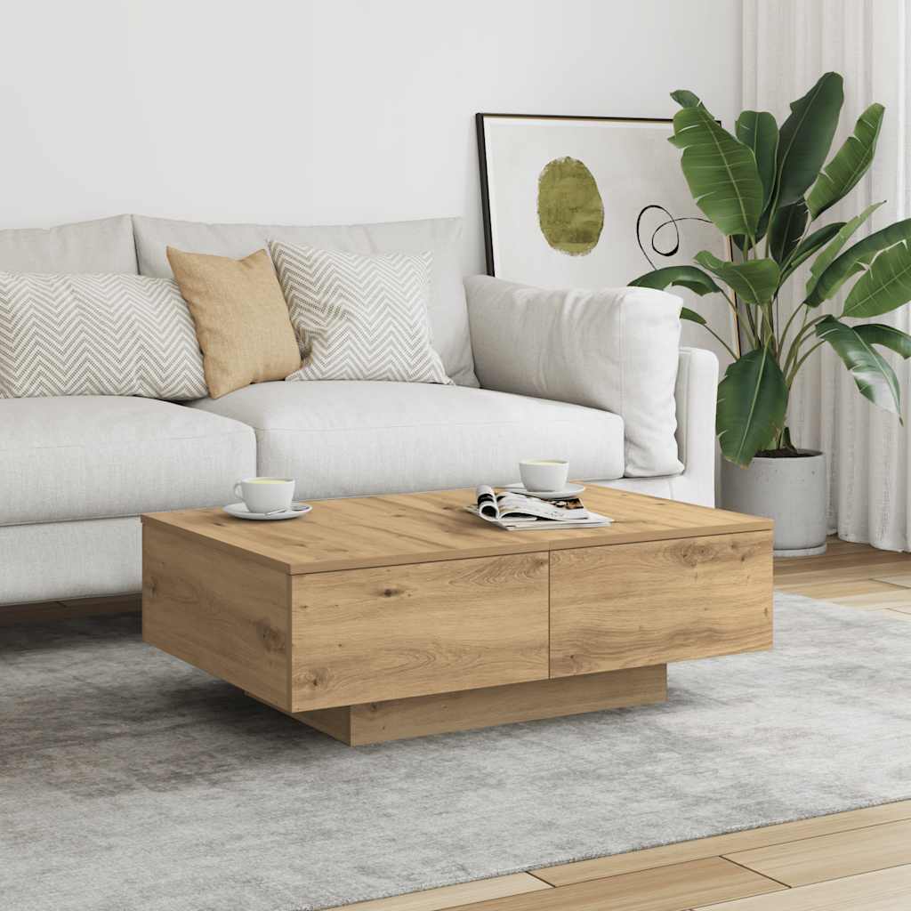 Couchtisch Artisan-Eiche 90x60x31 cm Holzwerkstoff