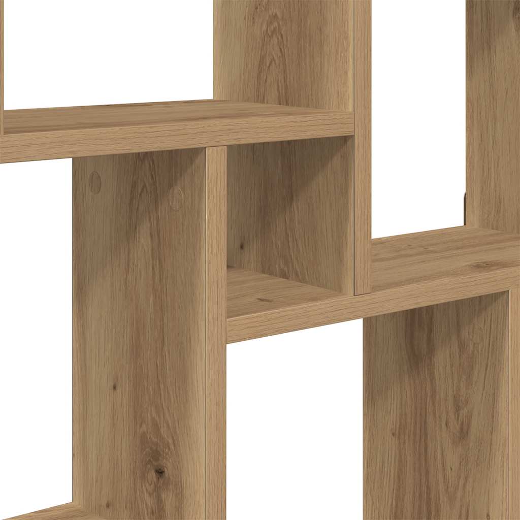 Würfelregal Artisan-Eiche 90x15x119,5 cm Holzwerkstoff