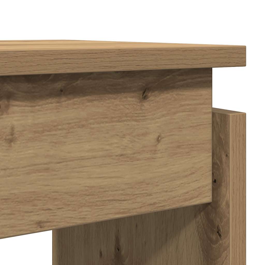 Konsolentisch Artisan-Eiche 102x30x80 cm Holzwerkstoff