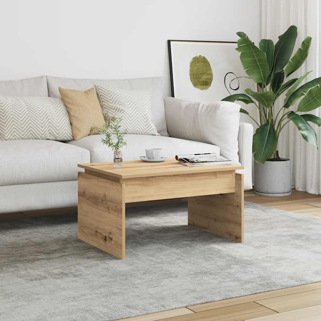Couchtisch Artisan-Eiche 68x50x38 cm Holzwerkstoff