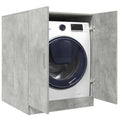 Waschmaschinenschrank Betongrau 70,5x71,5x91,5 cm