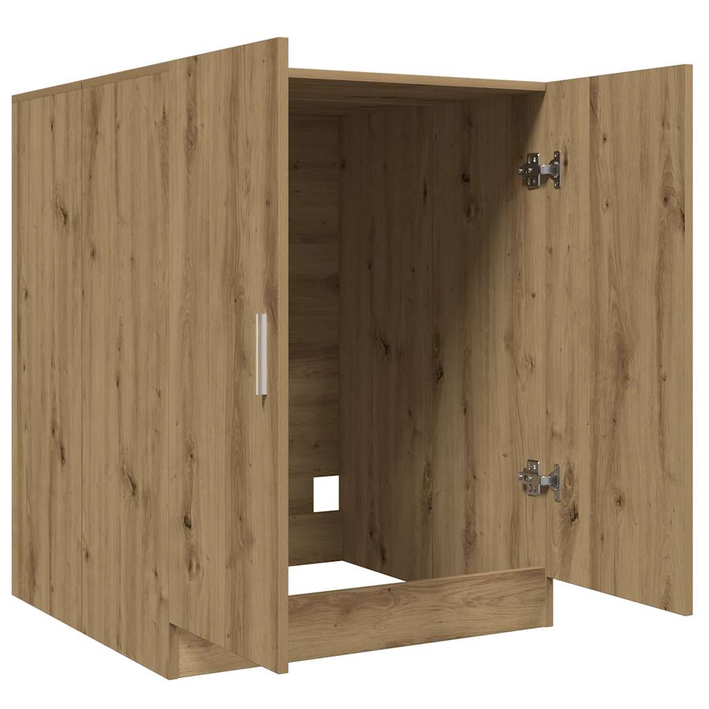 Waschmaschinenschrank Artisan-Eiche 70,5x71,5x91,5 cm