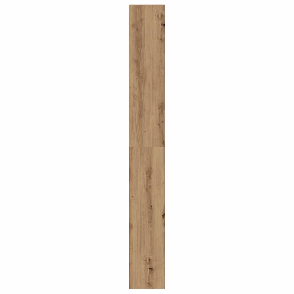 Waschmaschinenregal Artisan-Eiche 64x24x190 cm