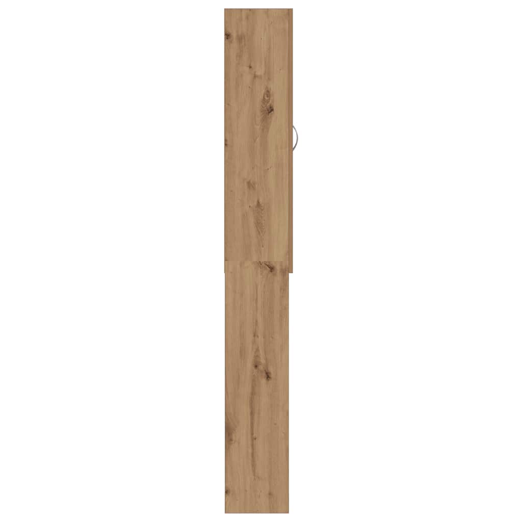 Waschmaschinenschrank Artisan-Eiche 64x25,5x190 cm