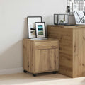 Rollcontainer Artisan-Eiche 45x38x54 cm Holzwerkstoff