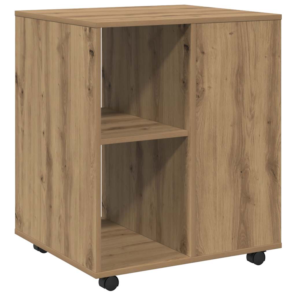 Rollschrank Artisan-Eiche 60x53x72 cm Holzwerkstoff