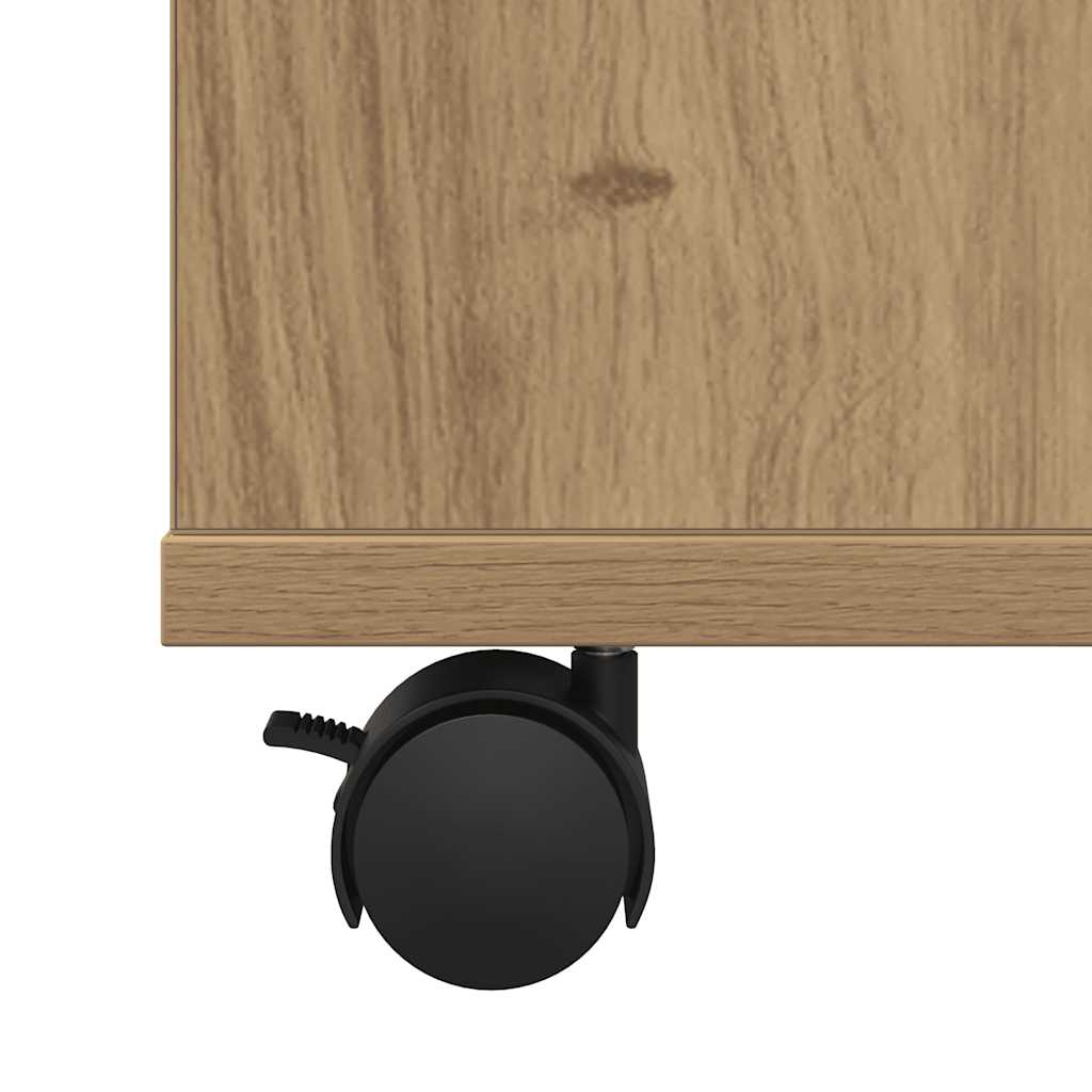 Rollschrank Artisan-Eiche 60x53x72 cm Holzwerkstoff
