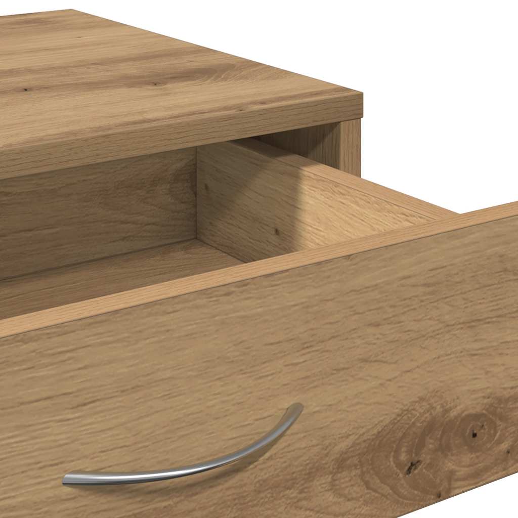 Rollcontainer Artisan-Eiche 46x36x59 cm Holzwerkstoff