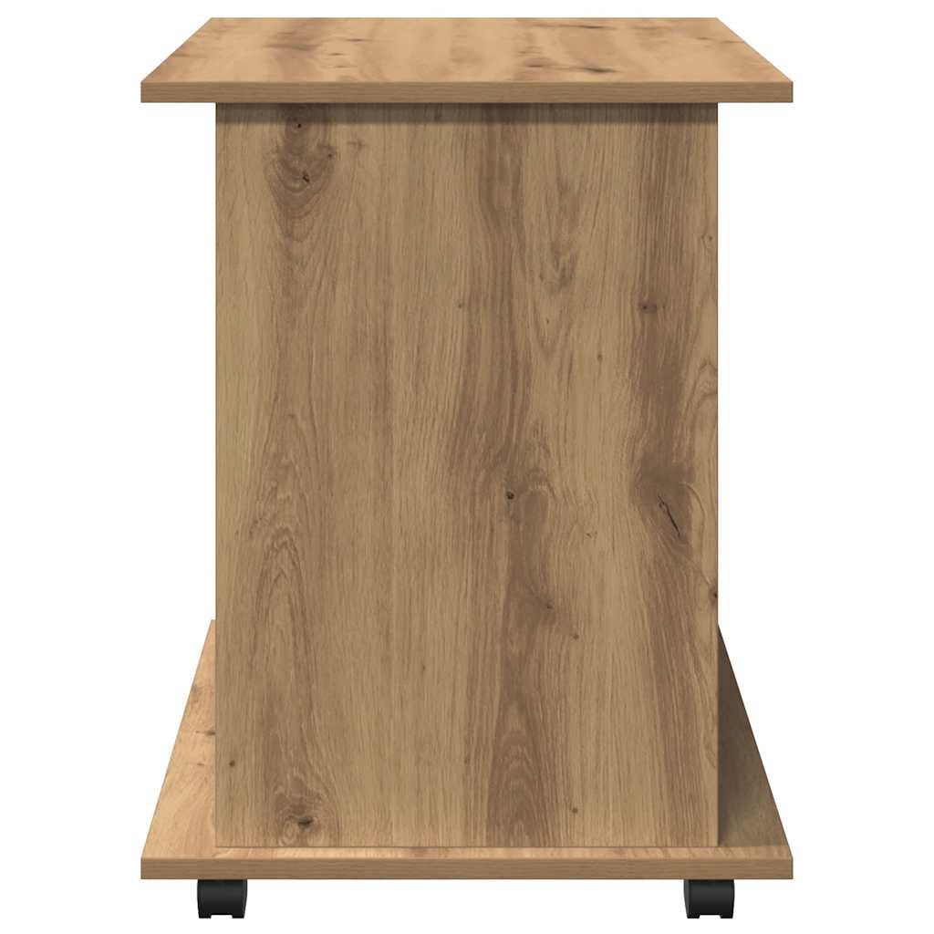 Rollcontainer Artisan-Eiche 60x45x60 cm Holzwerkstoff