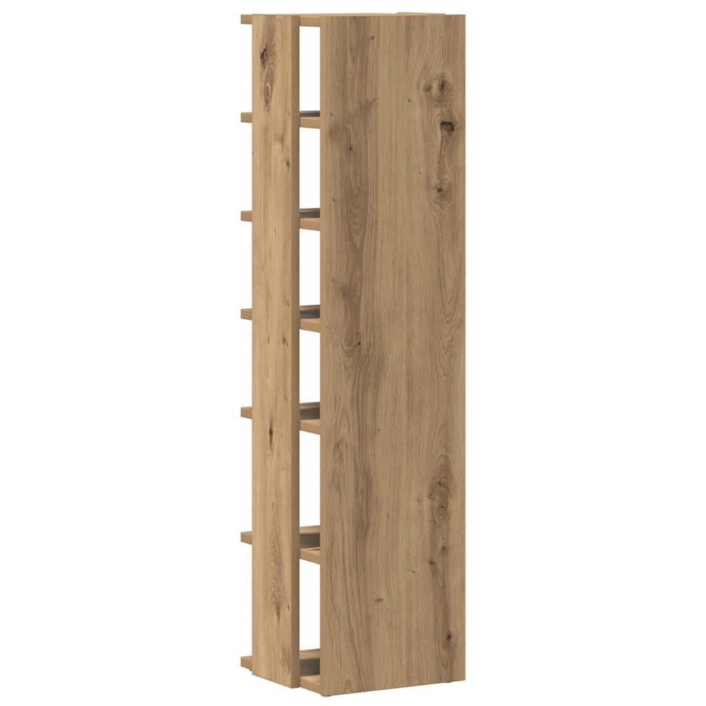 Schuhschränke 2 Stk. Artisan-Eiche 28x27x102 cm Holzwerkstoff