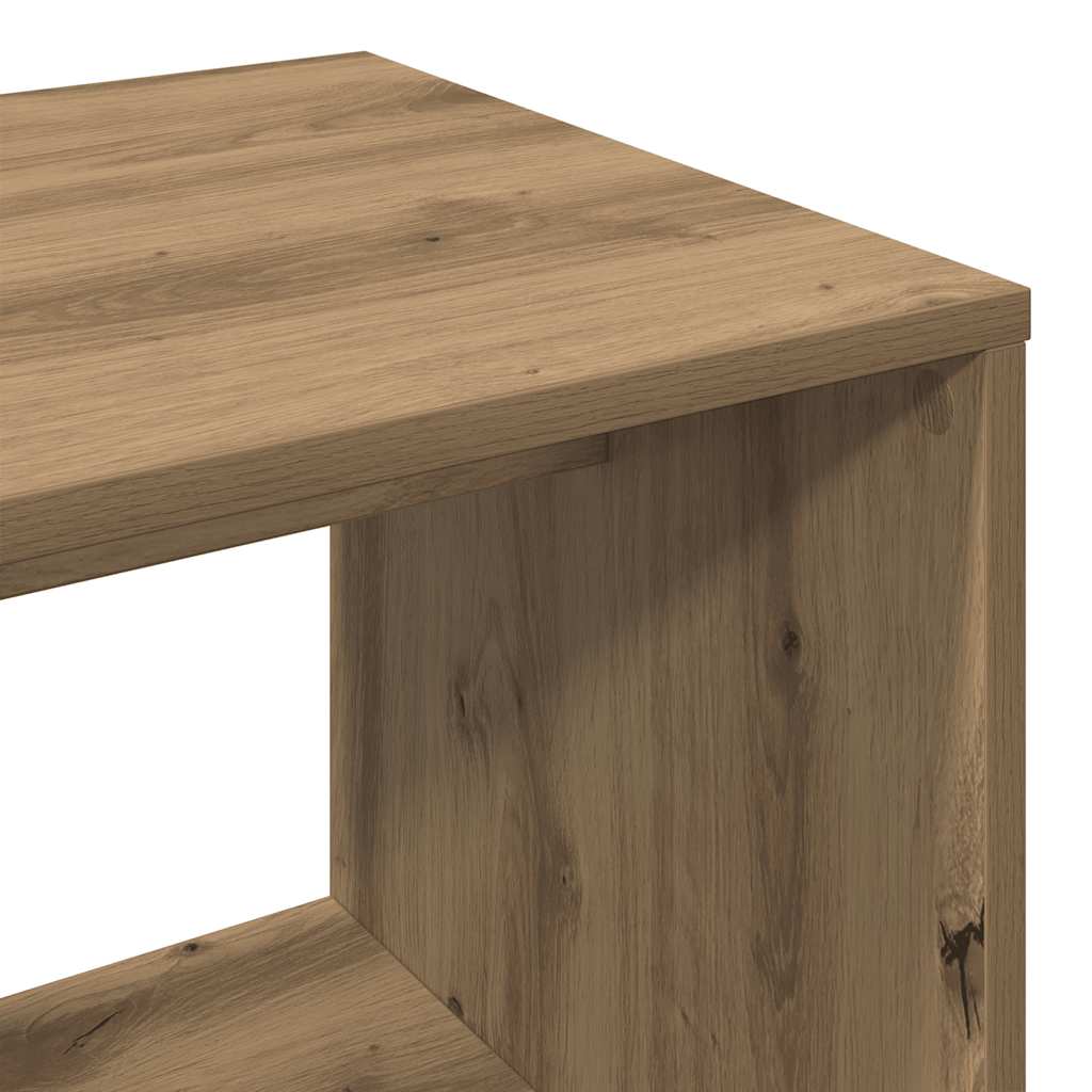 Kleiderständer Artisan-Eiche 80x40x110 cm Holzwerkstoff