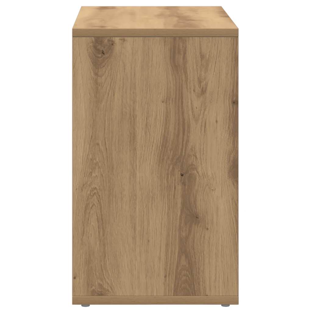 Satztische 3 Stk. Artisan-Eiche Holzwerkstoff