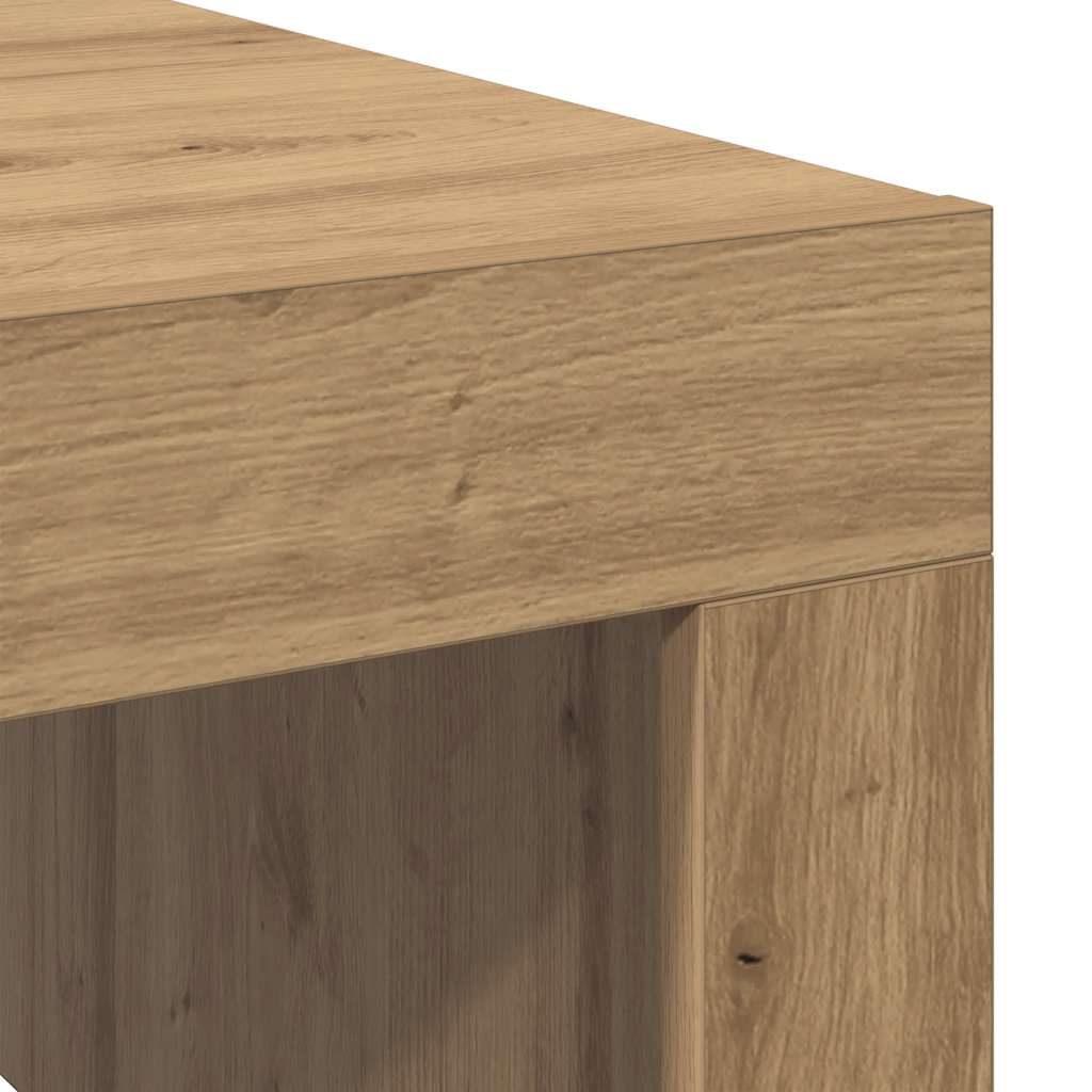 Couchtisch Artisan-Eiche 100x100x35 cm Holzwerkstoff
