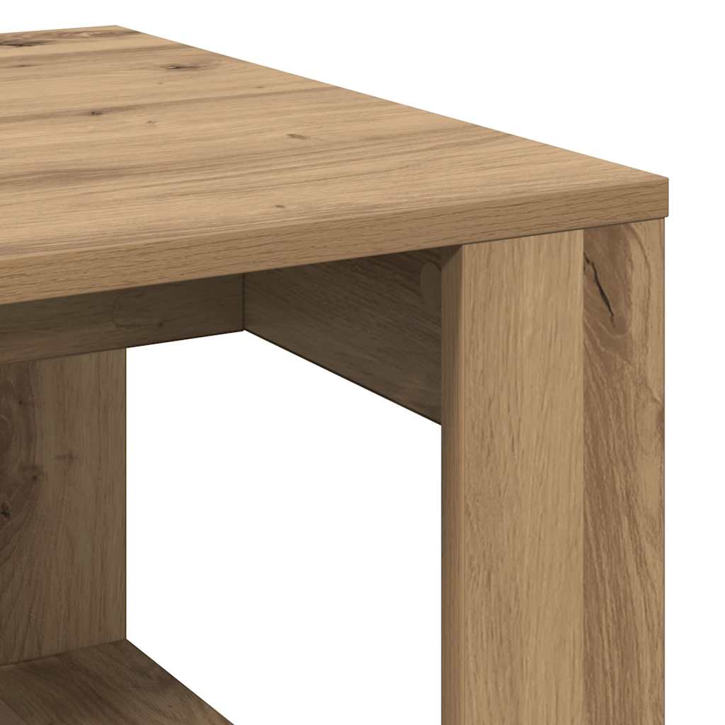 Beistelltisch Artisan-Eiche 50x50x35 cm Holzwerkstoff