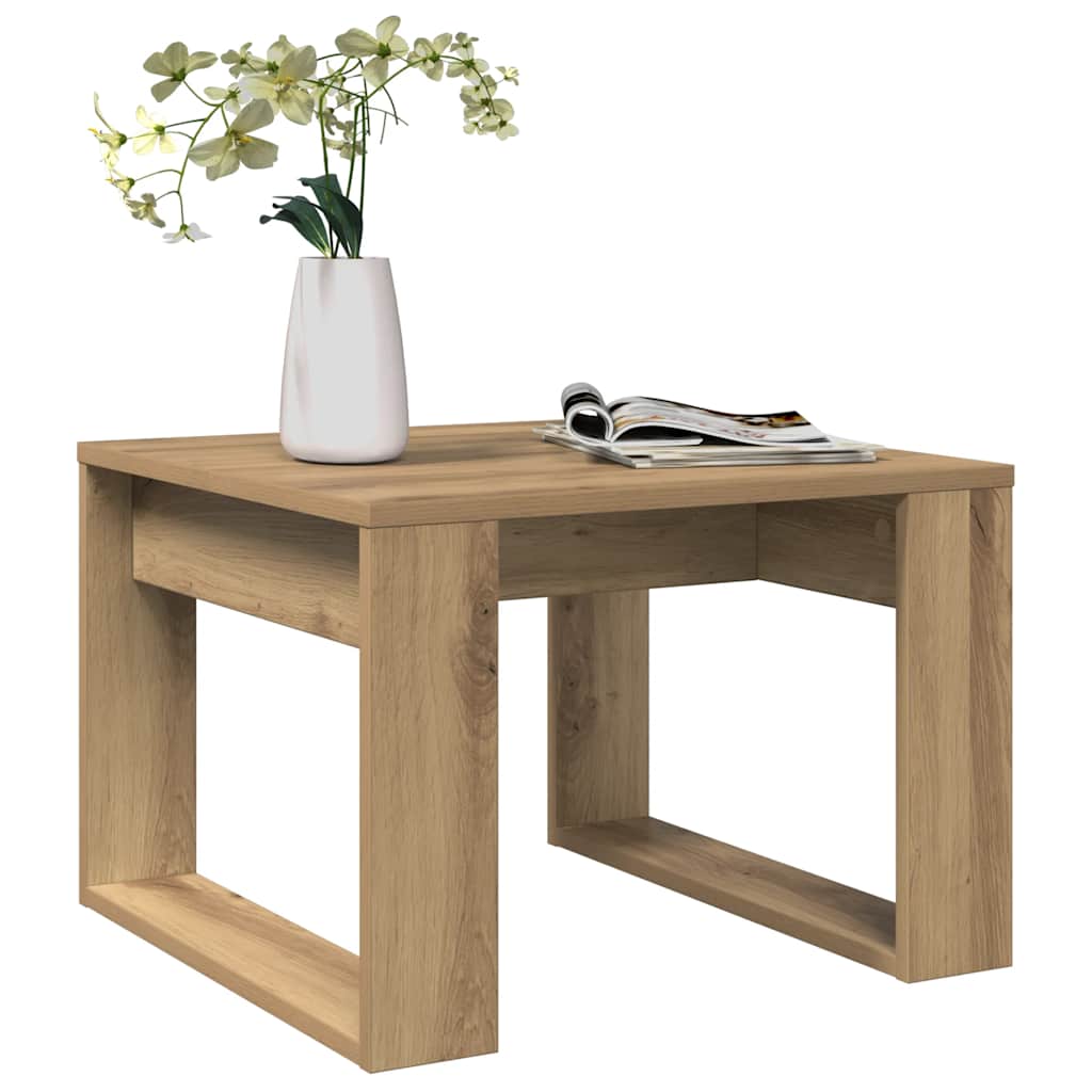 Beistelltisch Artisan-Eiche 50x50x35 cm Holzwerkstoff