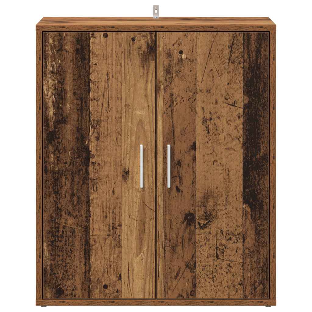 Schuhregal Altholz-Optik 60x35x70 cm Holzwerkstoff