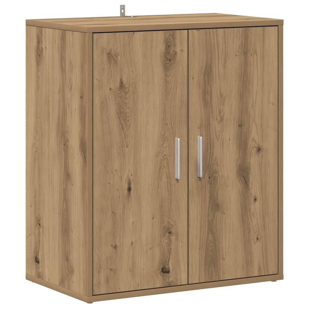 Schuhregal Artisan-Eiche 60x35x70 cm Holzwerkstoff