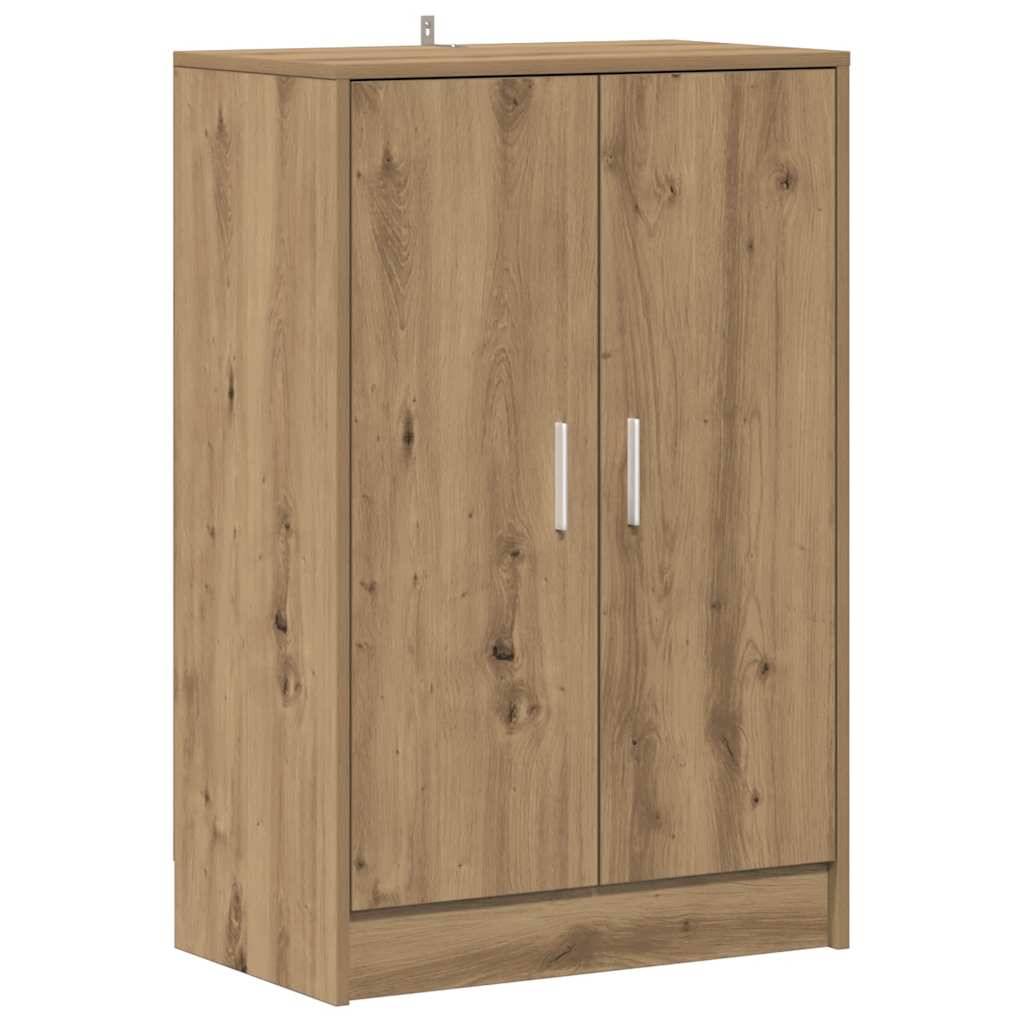 Schuhschrank Artisan-Eiche 60x35x92 cm Holzwerkstoff