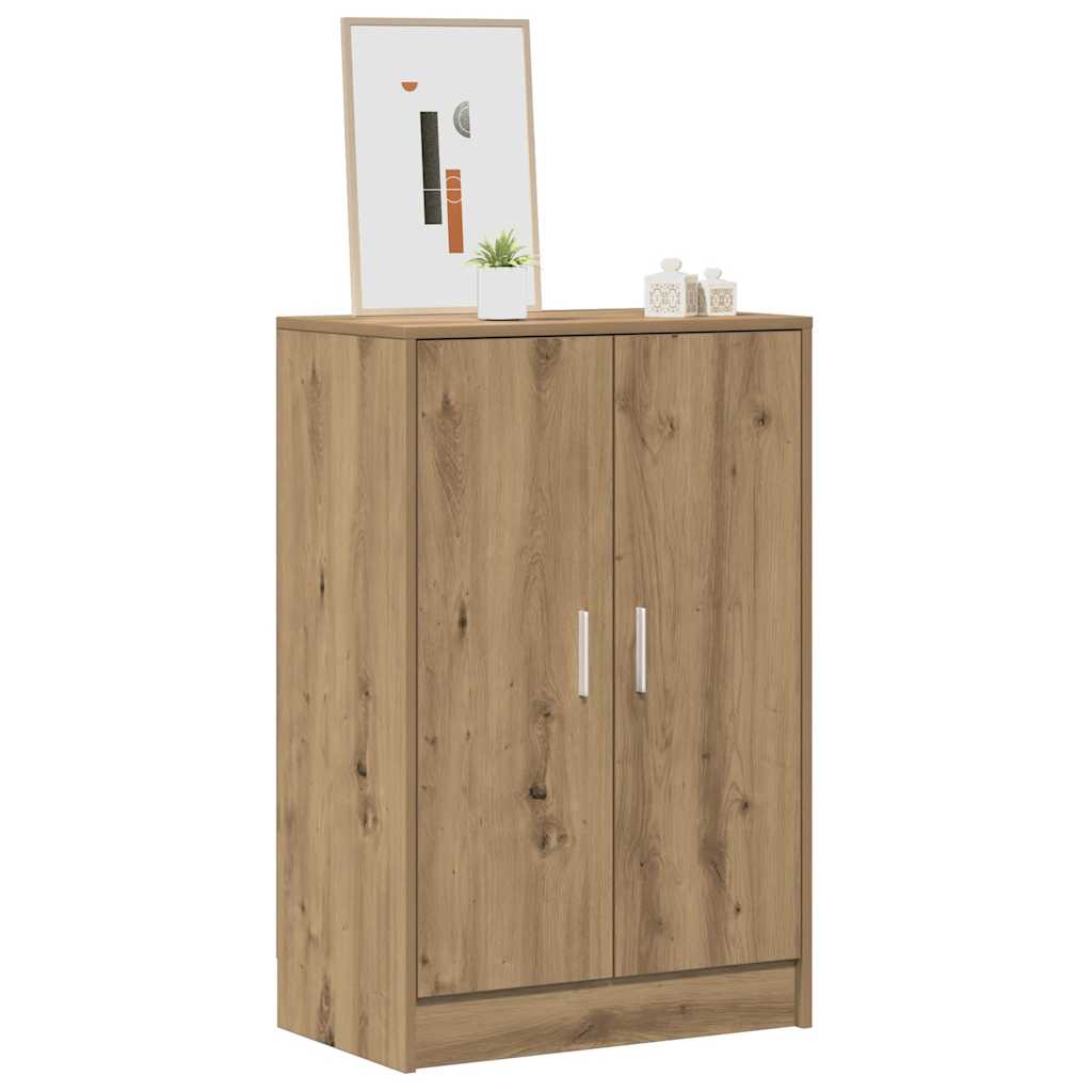 Schuhschrank Artisan-Eiche 60x35x92 cm Holzwerkstoff