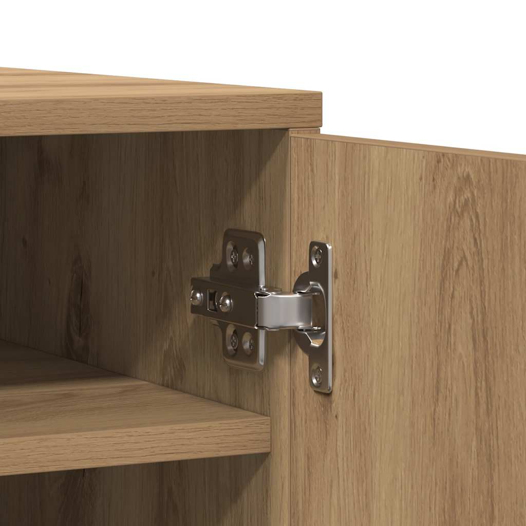Schuhschrank Artisan-Eiche 60x35x92 cm Holzwerkstoff