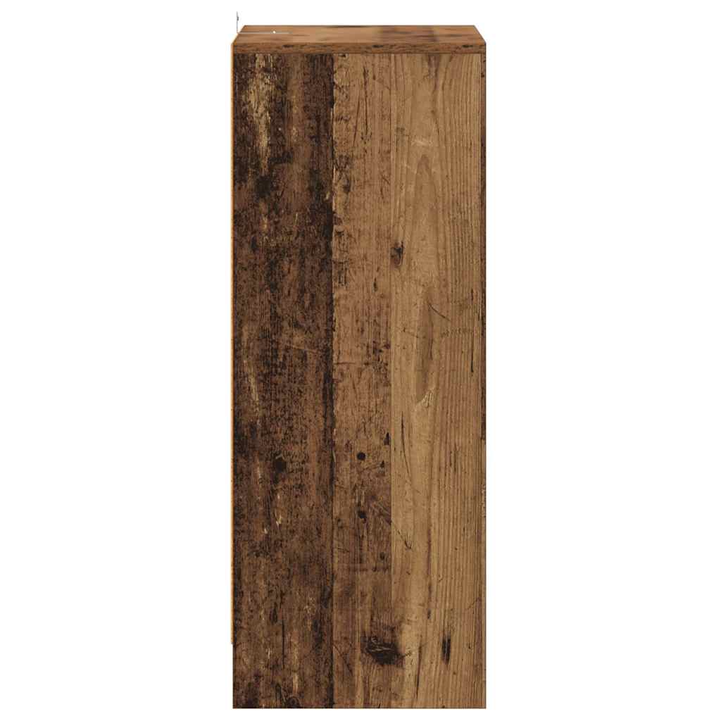 Schuhschrank Altholz-Optik 60x35x92 cm Holzwerkstoff