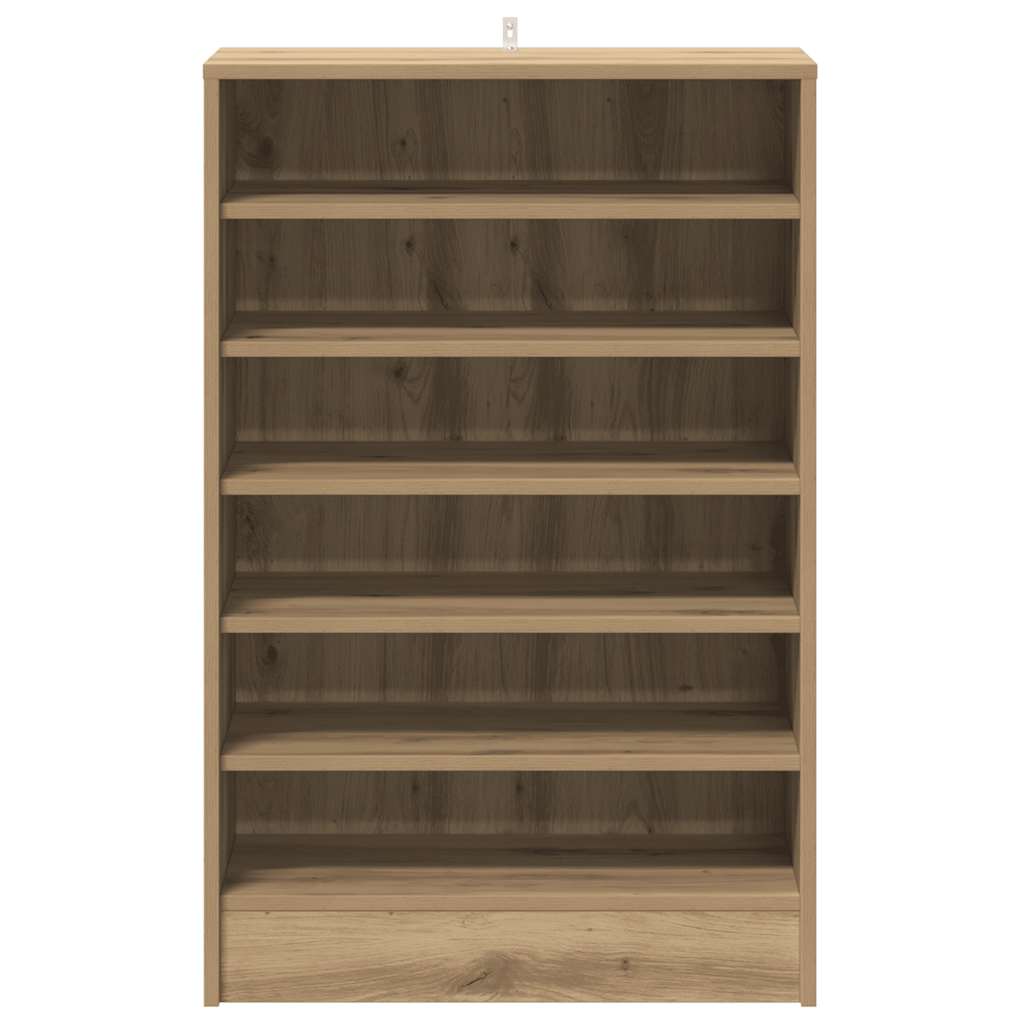 Schuhschrank Artisan-Eiche 60x35x92 cm Holzwerkstoff