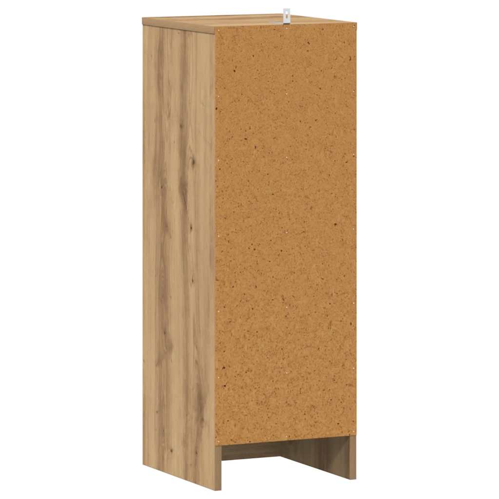 Schuhschrank Altholz-Optik 32x35x92 cm Holzwerkstoff