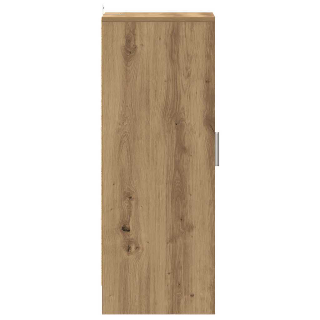 Schuhschrank Artisan-Eiche 32x35x92 cm Holzwerkstoff