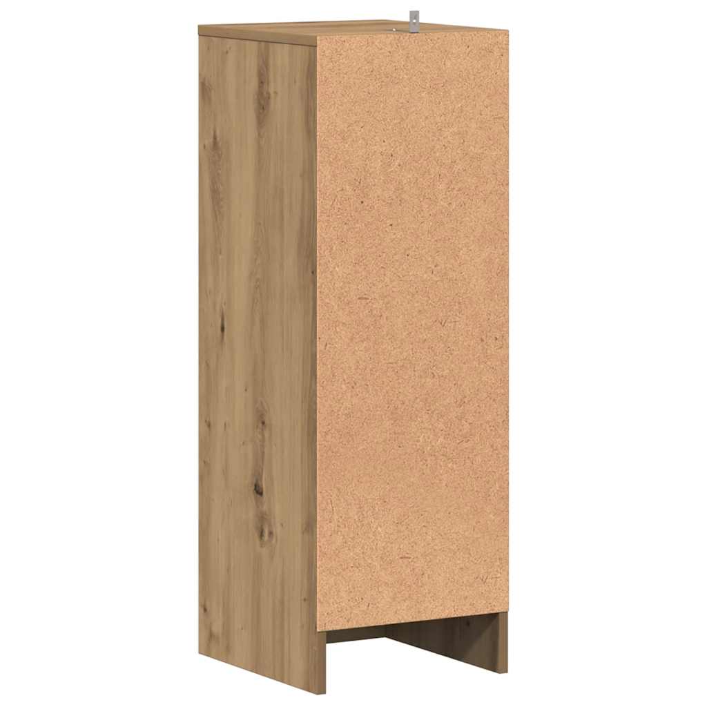 Schuhschrank Artisan-Eiche 32x35x92 cm Holzwerkstoff
