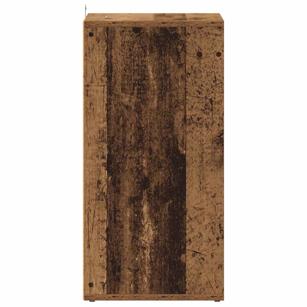 Schuhschrank Altholz-Optik 32x35x70 cm Holzwerkstoff