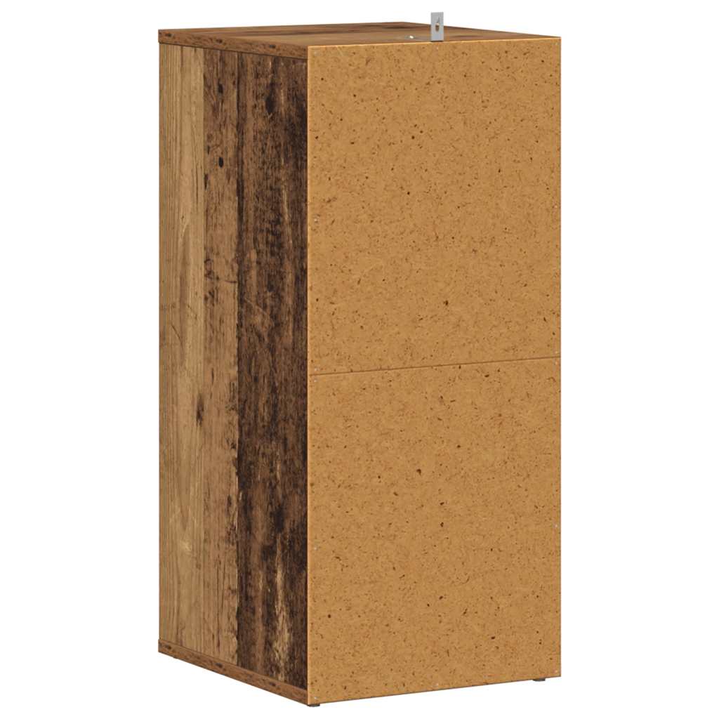 Schuhschrank Altholz-Optik 32x35x70 cm Holzwerkstoff