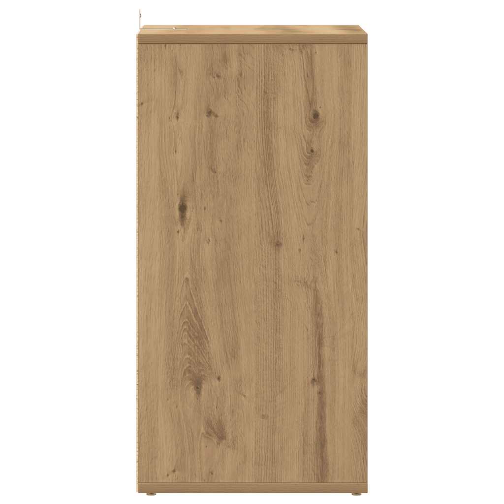 Schuhschränke 2 Stk. Artisan-Eiche 32x35x70 cm Holzwerkstoff