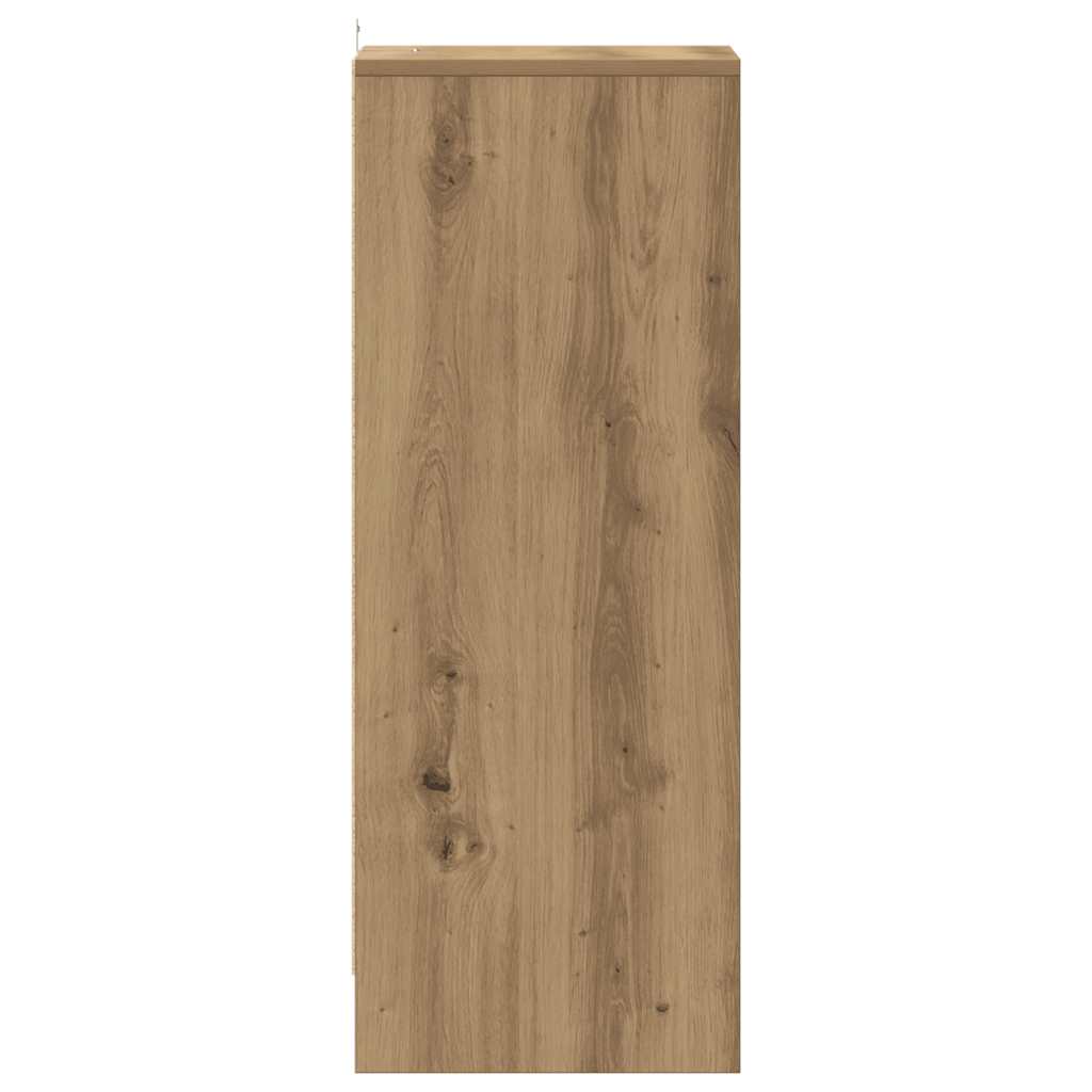 Schuhschrank Artisan-Eiche 32x35x92 cm Holzwerkstoff