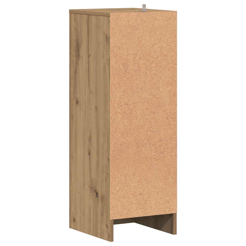 Schuhschrank Artisan-Eiche 32x35x92 cm Holzwerkstoff