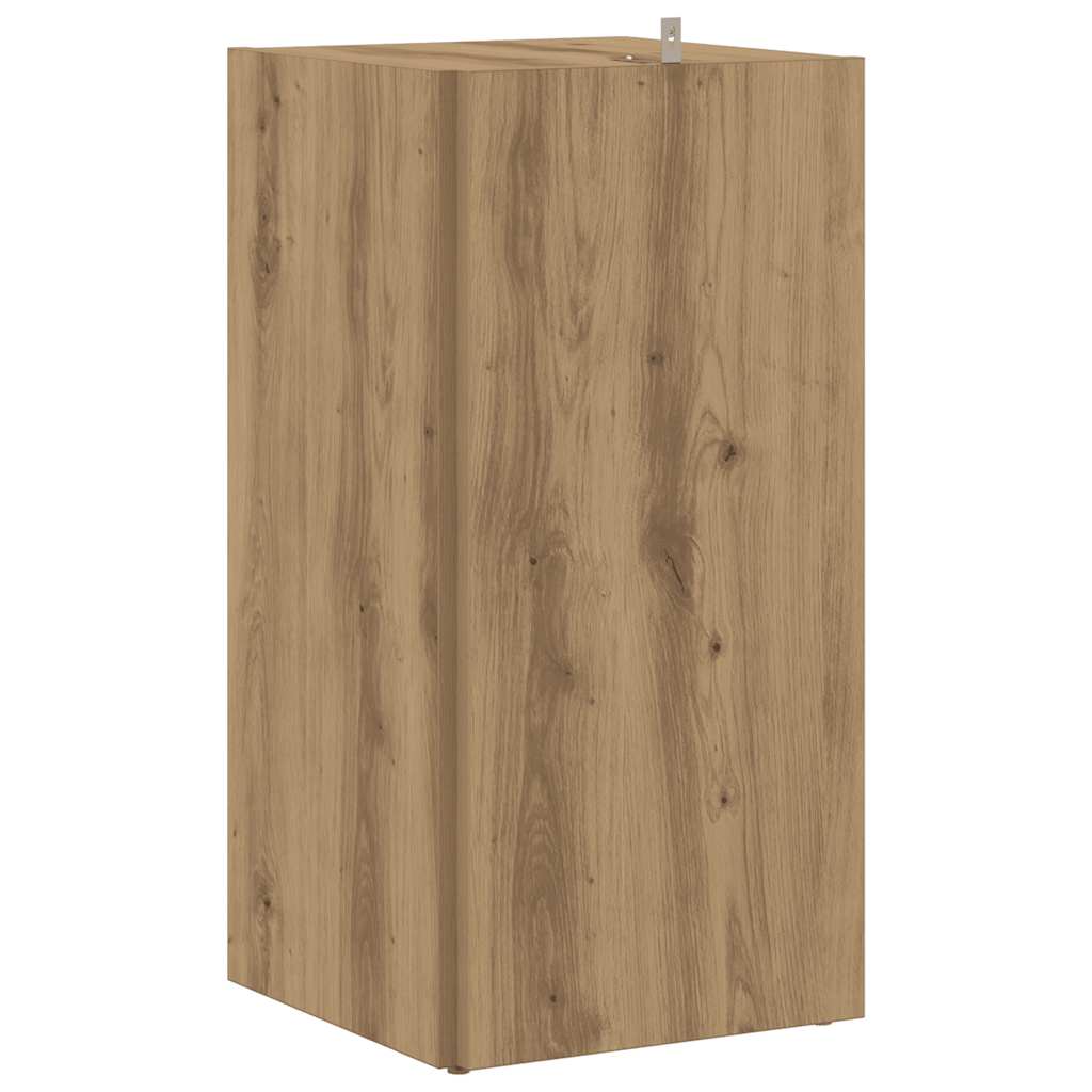 Eckregal Artisan-Eiche 33x33x67 cm Holzwerkstoff