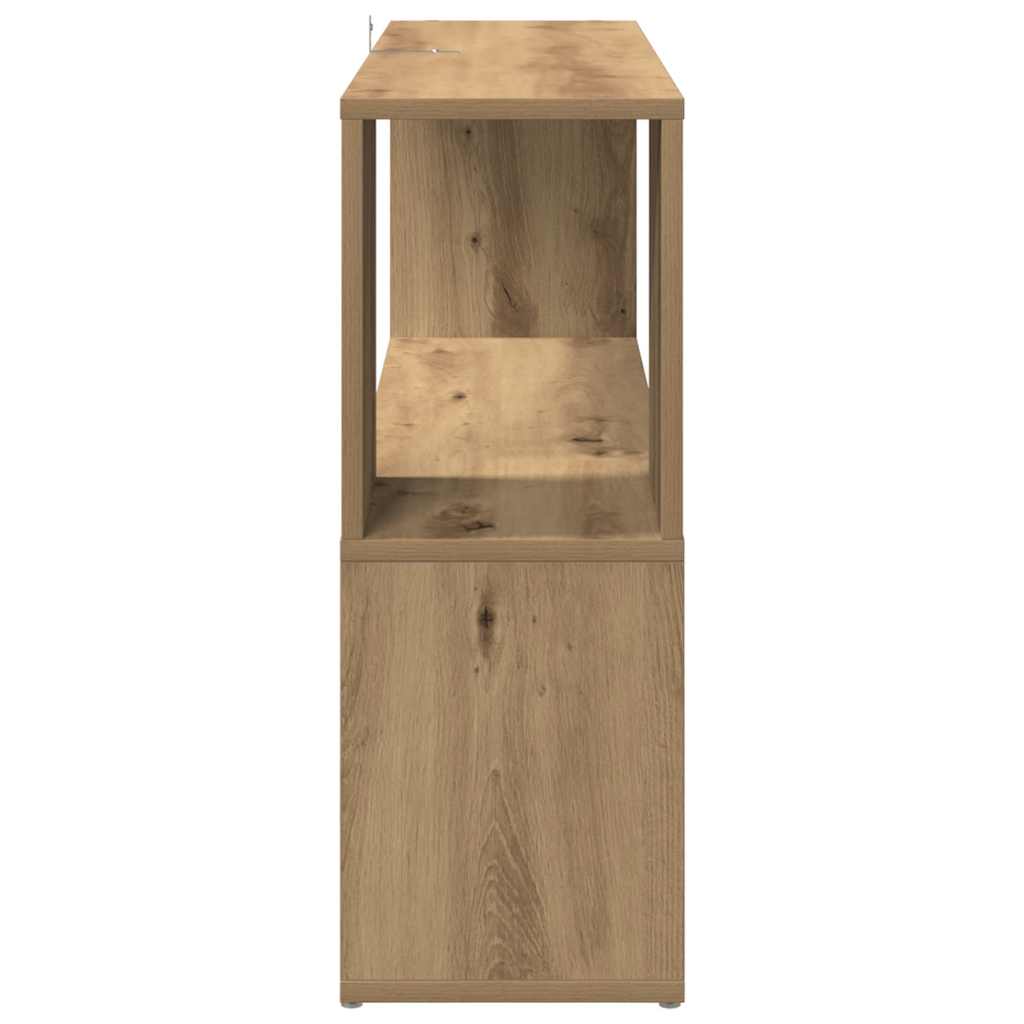 Bücherregal Artisan-Eiche 100x24x63 cm Holzwerkstoff