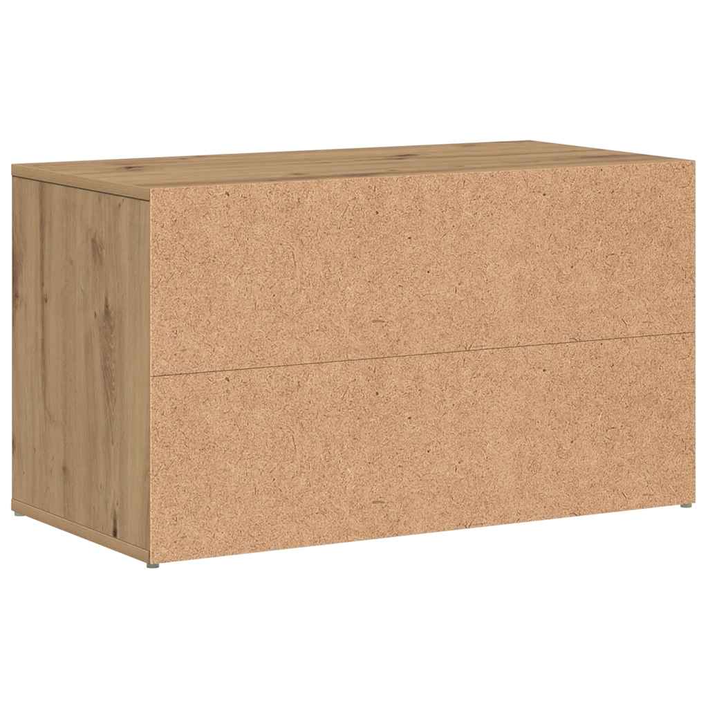 Flurbank 80x40x45 cm Artisan-Eiche Holzwerkstoff