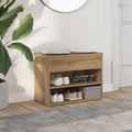 Schuhbank Artisan-Eiche 60x30x45 cm Holzwerkstoff