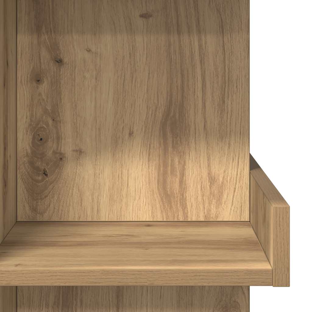 Bartisch mit Regal Artisan-Eiche 100x48x101,5 cm
