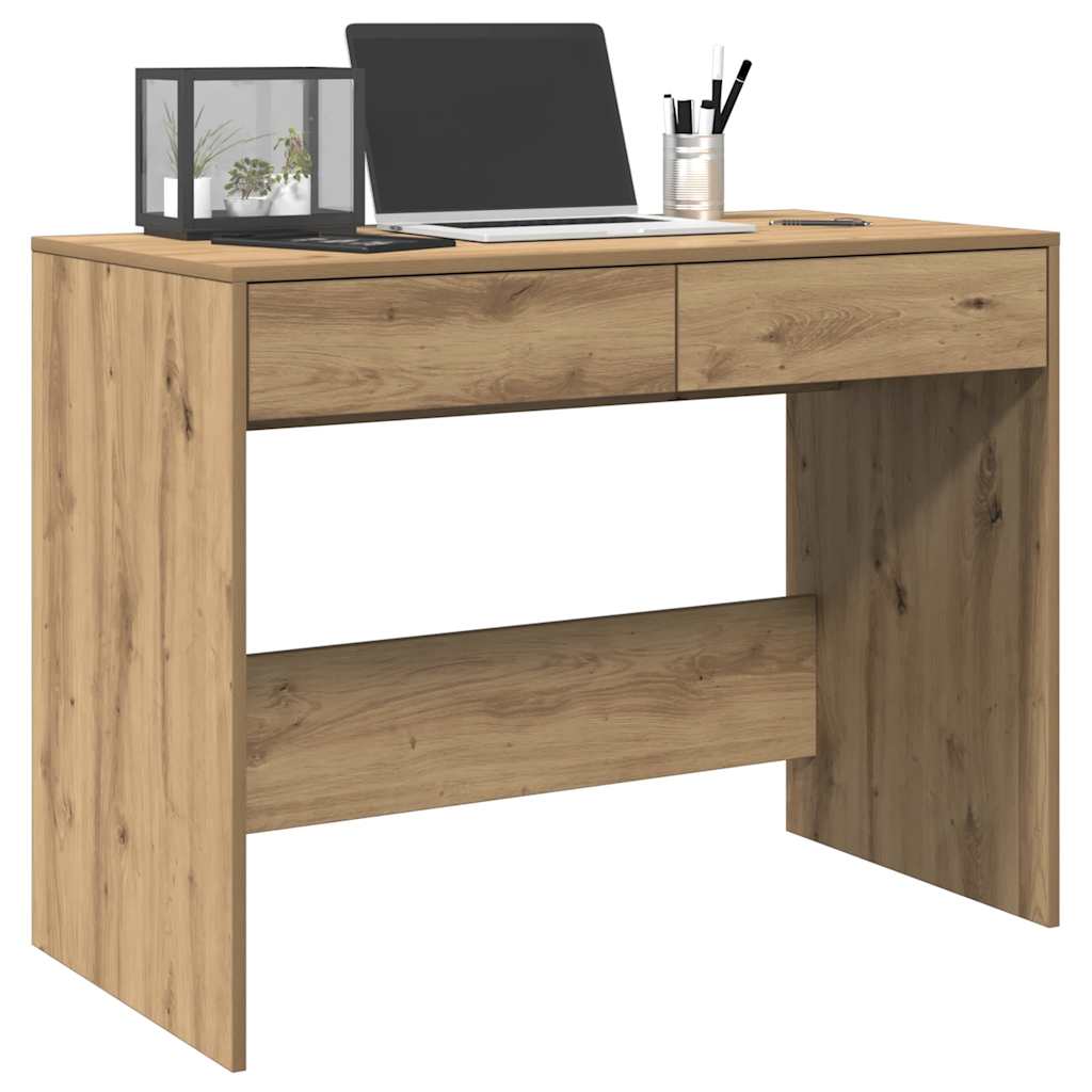 Schreibtisch Artisan-Eiche 101x50x76,5 cm Holzwerkstoff