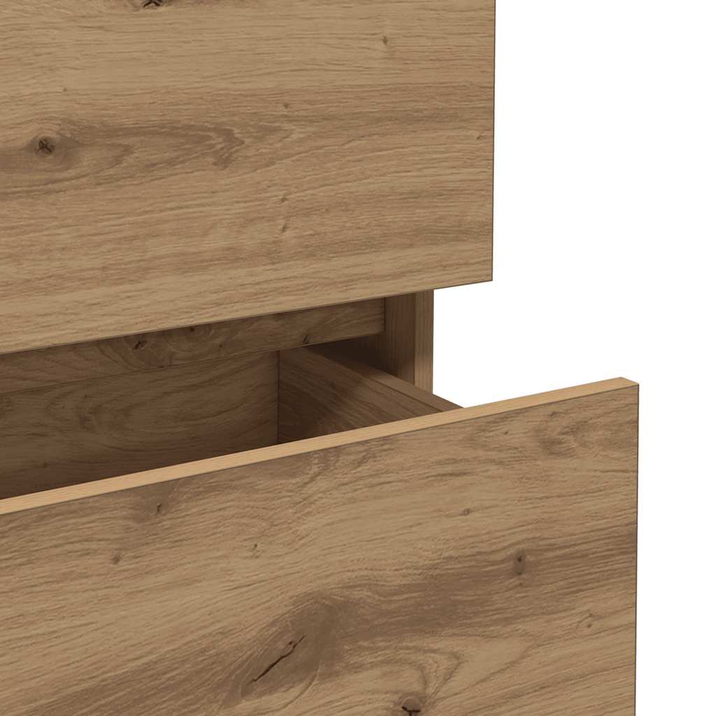 Sideboard Artisan-Eiche 70x41x75 cm Holzwerkstoff